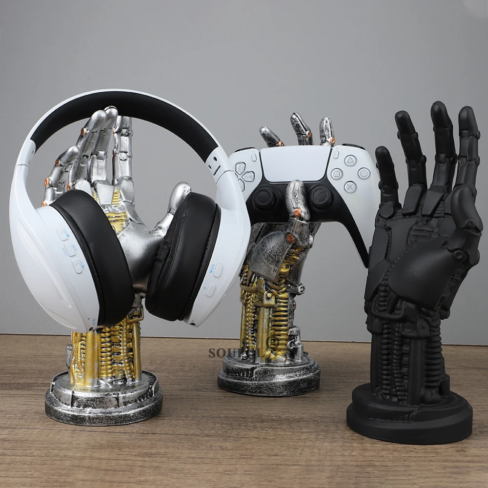Gaming Accessories Playstation - حامل ألعاب على شكل روبوت سايبربانك