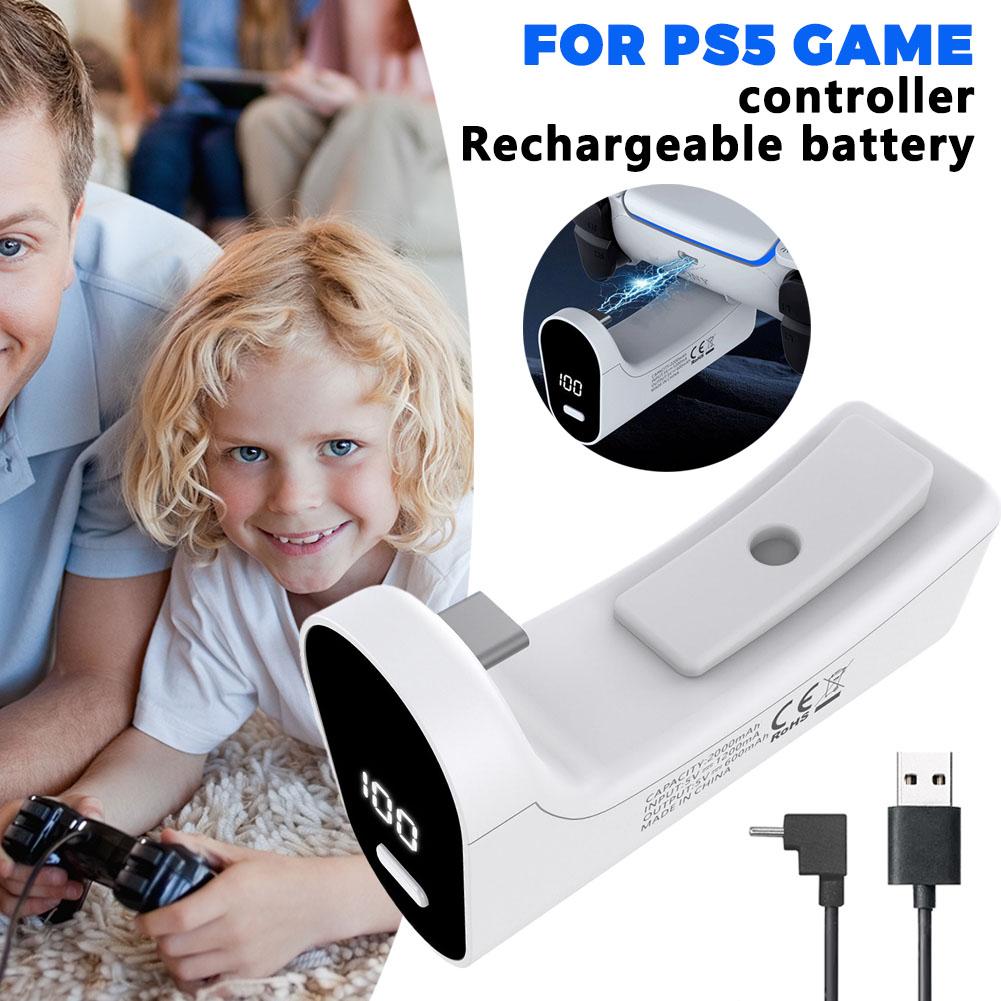 Gaming Accessories Playstation - بطارية شحن لوحدة تحكم ألعاب PS5