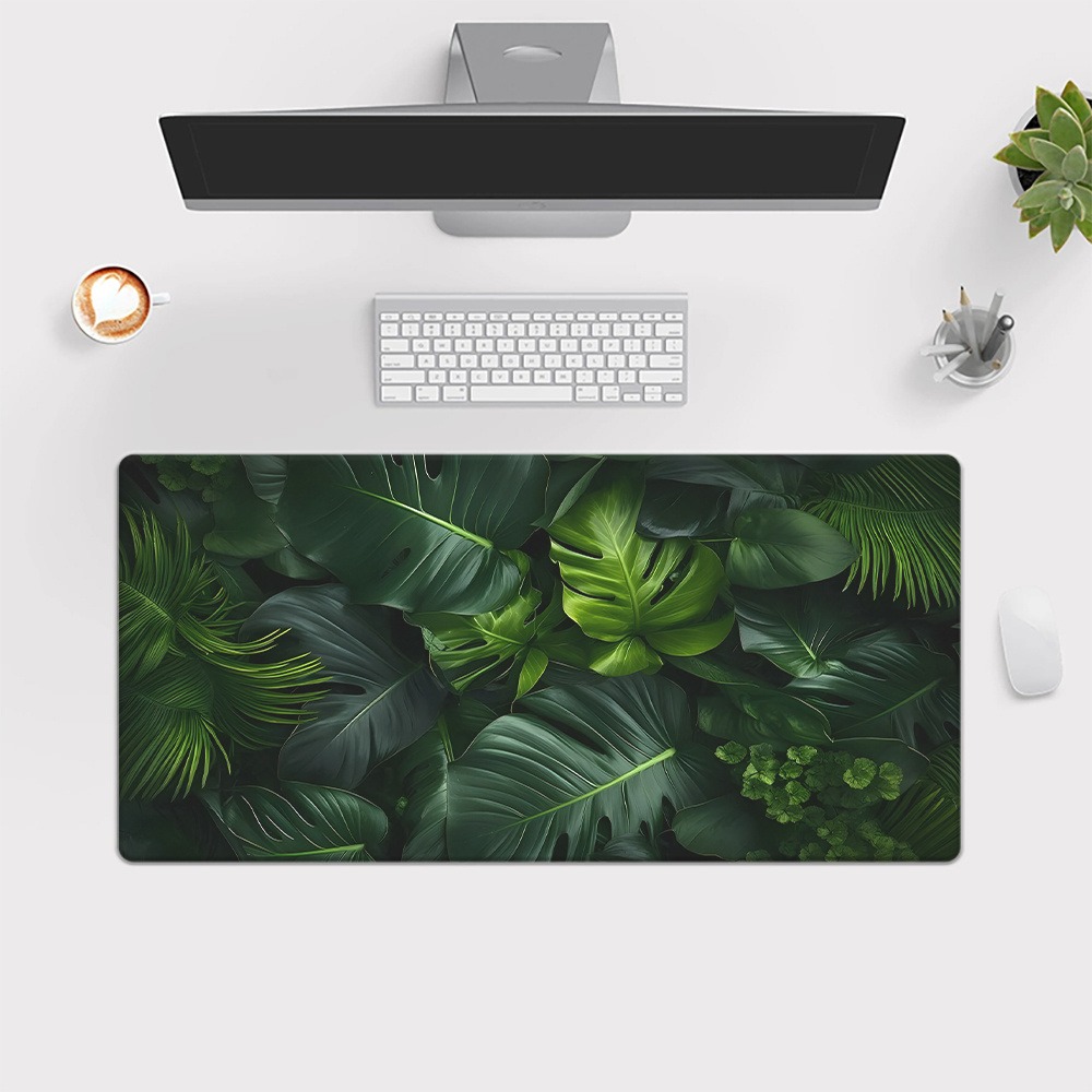 Gaming Laptop Essential Accessories - سطح سفلي مضاد للانزلاق بتصميم نباتي