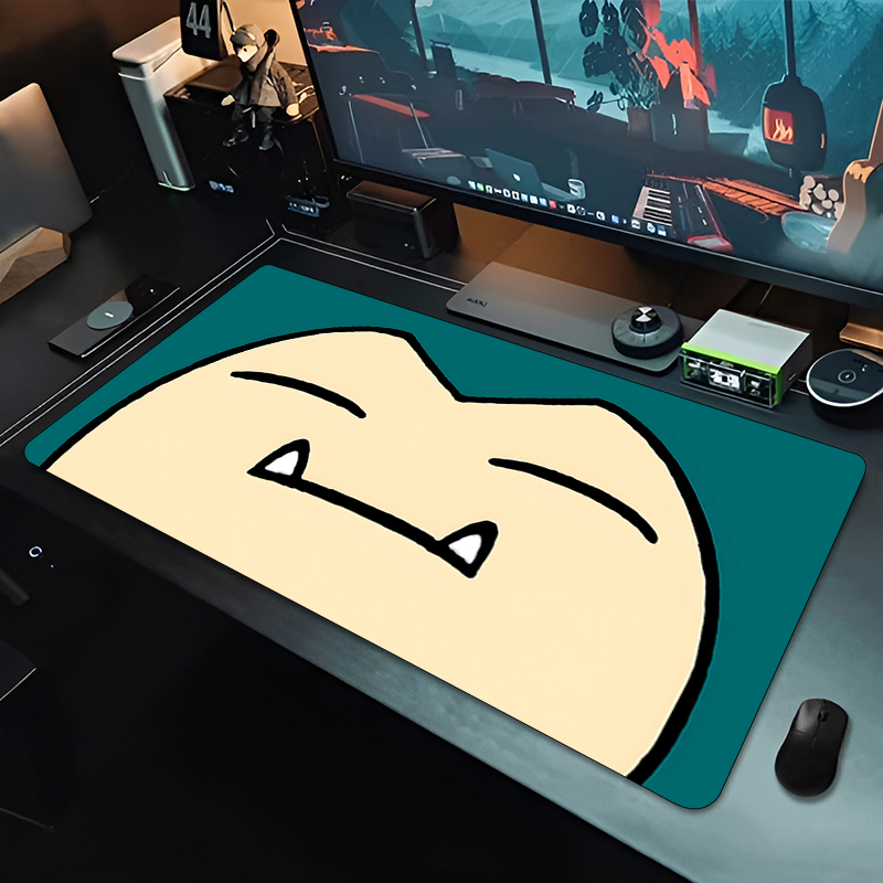 Gaming Laptop Essential Accessories - لوحة ماوس أنيمي بوكيمون ممتدة للألعاب،