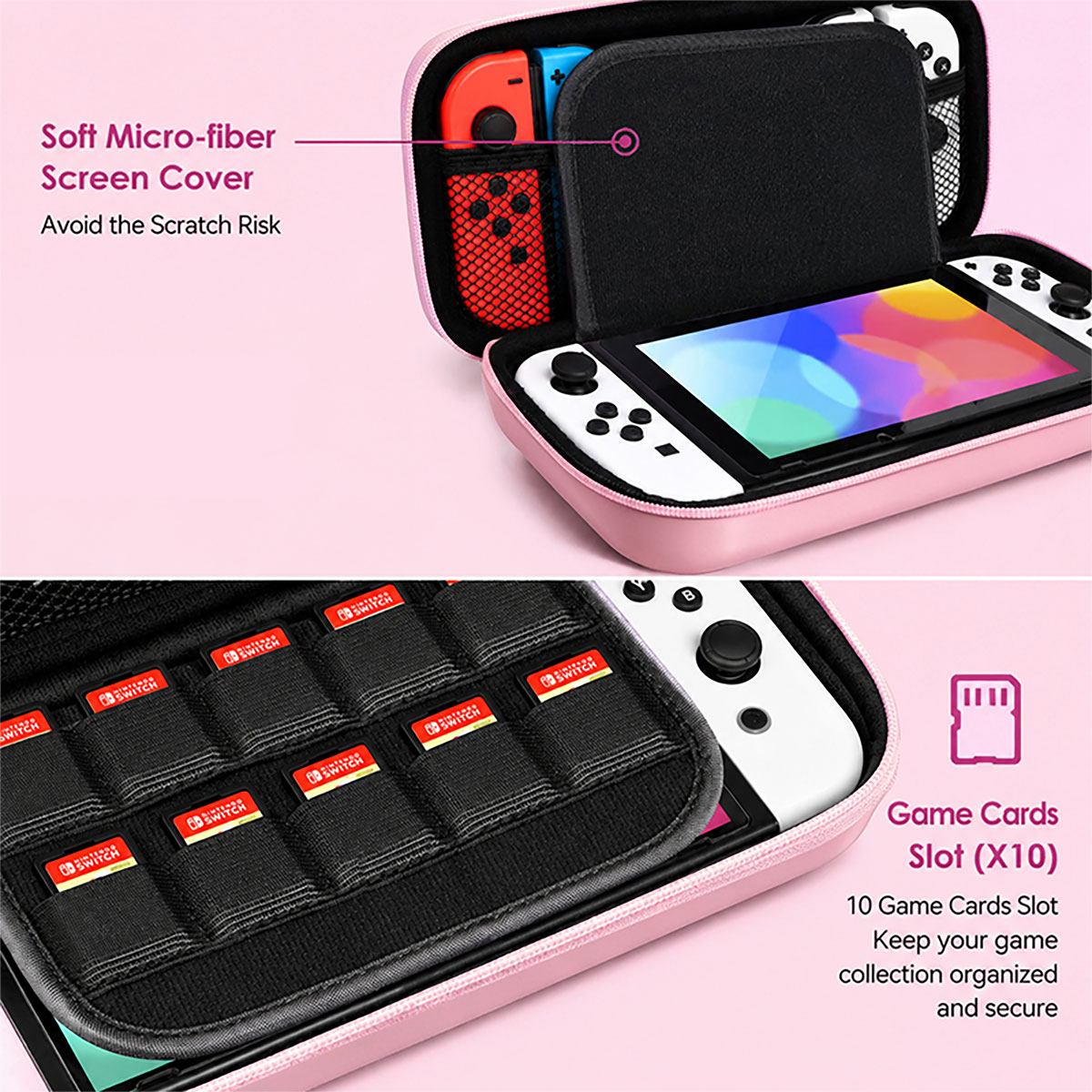 حقيبة حمل لطيفة مقاومة للصدمات - مراجعة Gaming Accessories Bag وسعره