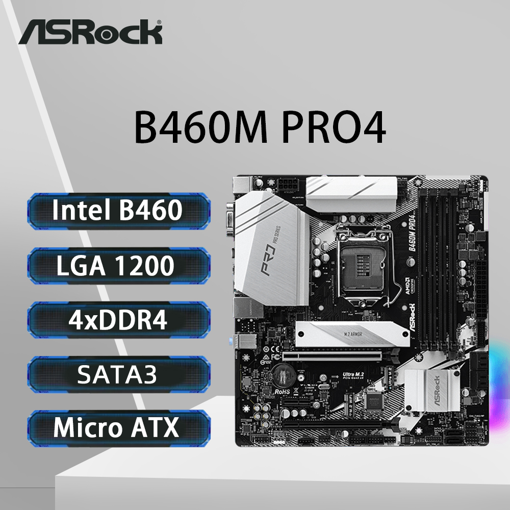اللوحة الأم ASRock B460M PRO4  - مراجعة Intel Cpu Core I9 وسعره