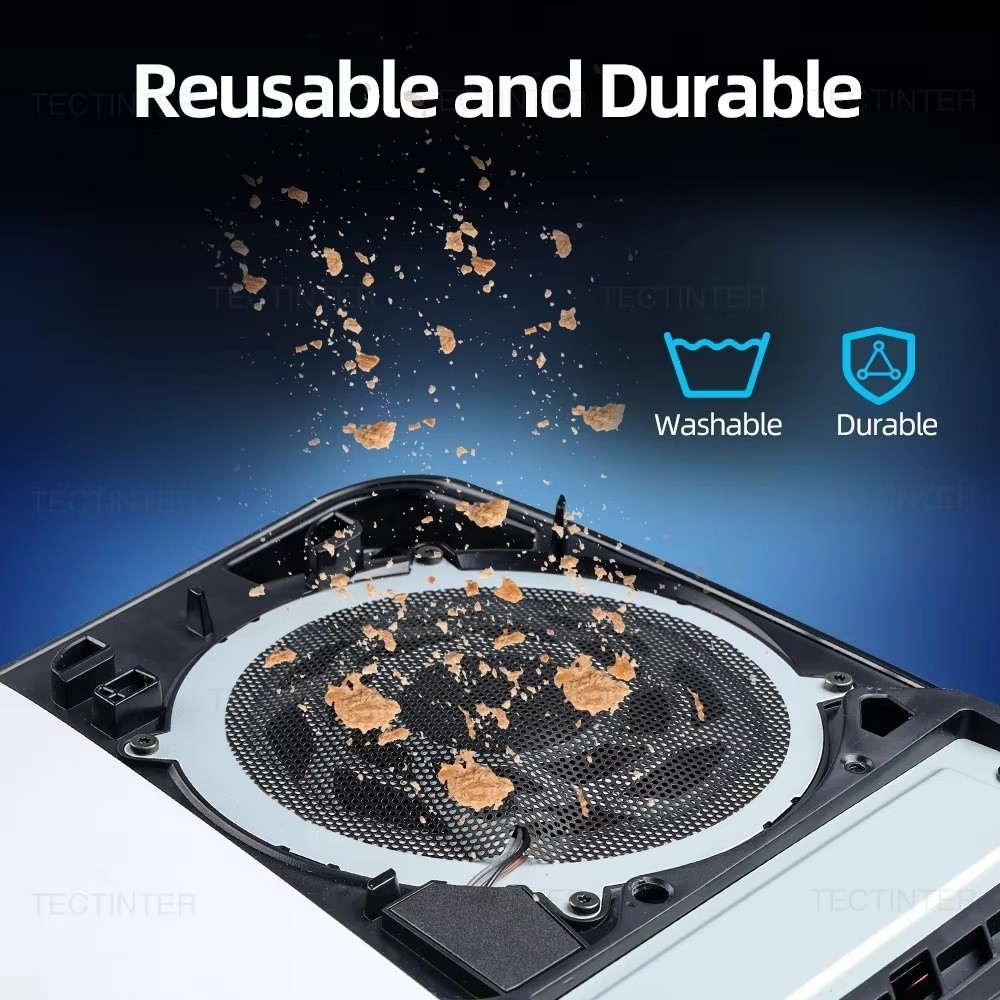 2/4 قطعة شبكة تصفية الغبار الق - مراجعة Gaming Accessories Playstation وسعره