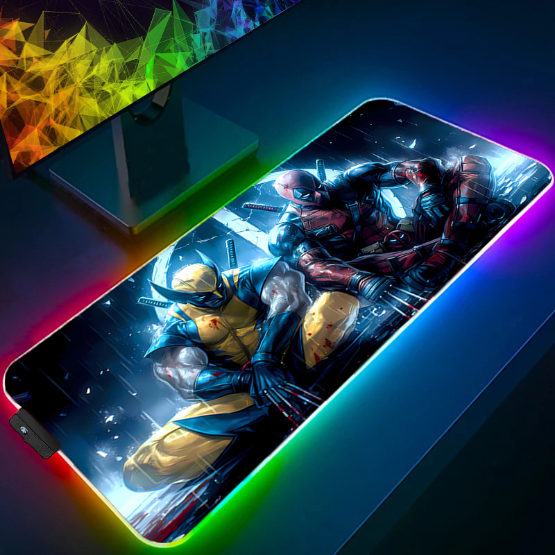 لوحة ماوس LED للألعاب بإضاءة خ - مراجعة Gaming Equipment Accessories وسعره