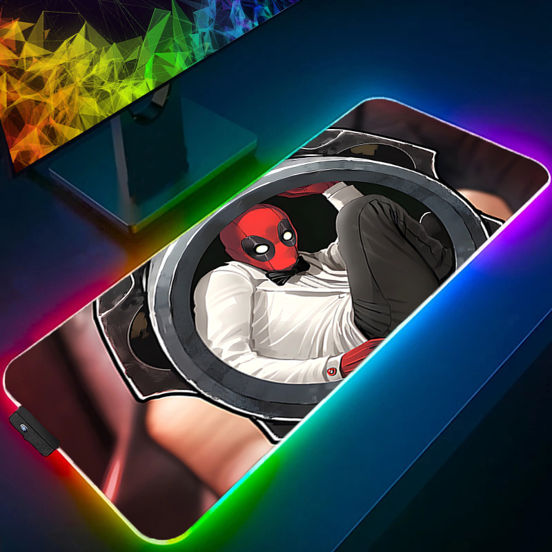 لوحة ماوس LED للألعاب بإضاءة خ - مراجعة Gaming Equipment Accessories وسعره