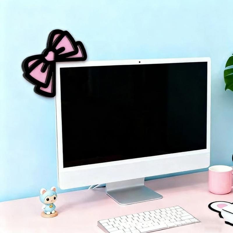 جديد 1/2 قطعة زينة شاشة كمبيوت - مراجعة Gaming Home Accessories وسعره