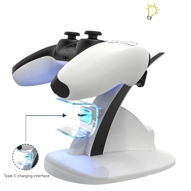 لسوني PS5 وحدة تحكم مزدوجة شاح - مراجعة Gaming Accessories For Ps5 وسعره