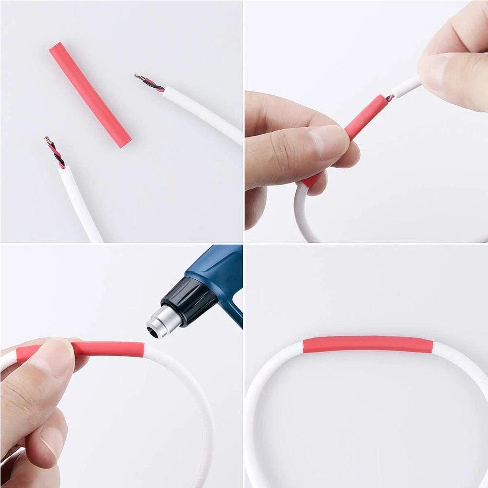 أنابيب الانكماش الحراري أنبوب  - مراجعة Sleeved Cable Kit وسعره