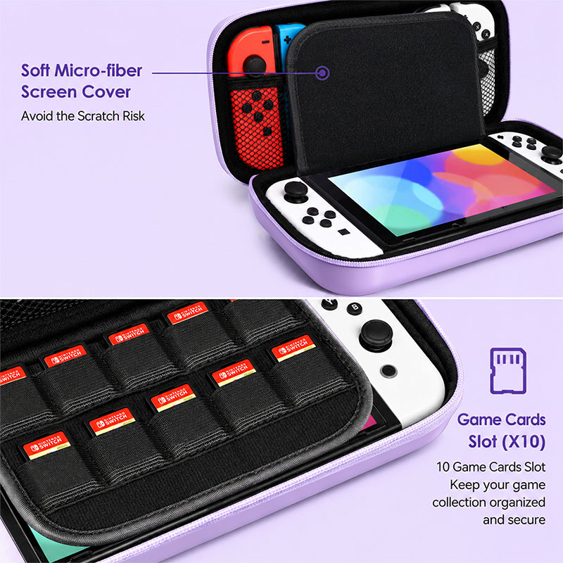 حقيبة حمل محمولة مع جيوب شبكية - مراجعة Gaming Accessories Bag وسعره