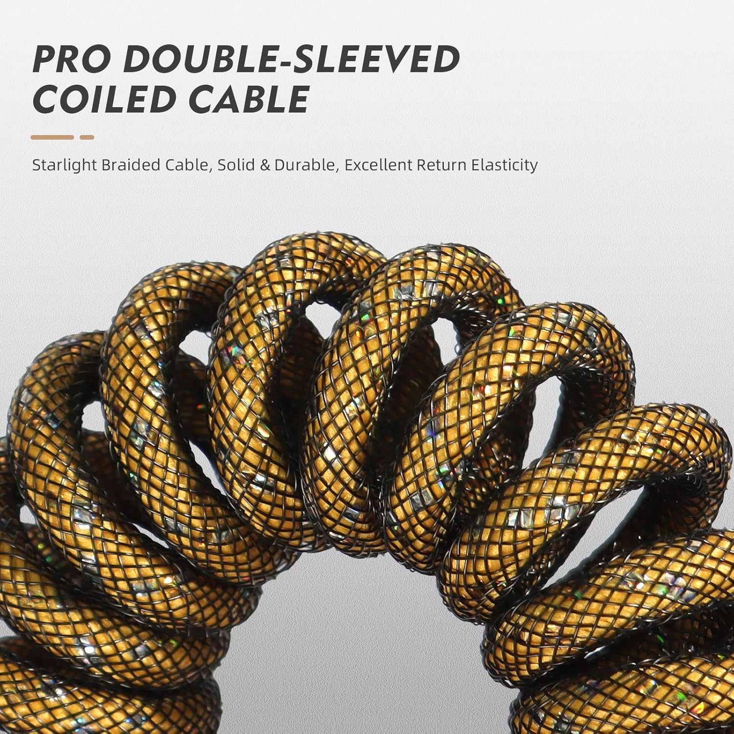 ATTACK SHARK * MAMBASNAKE C03  - مراجعة Sleeved Cable Kit وسعره