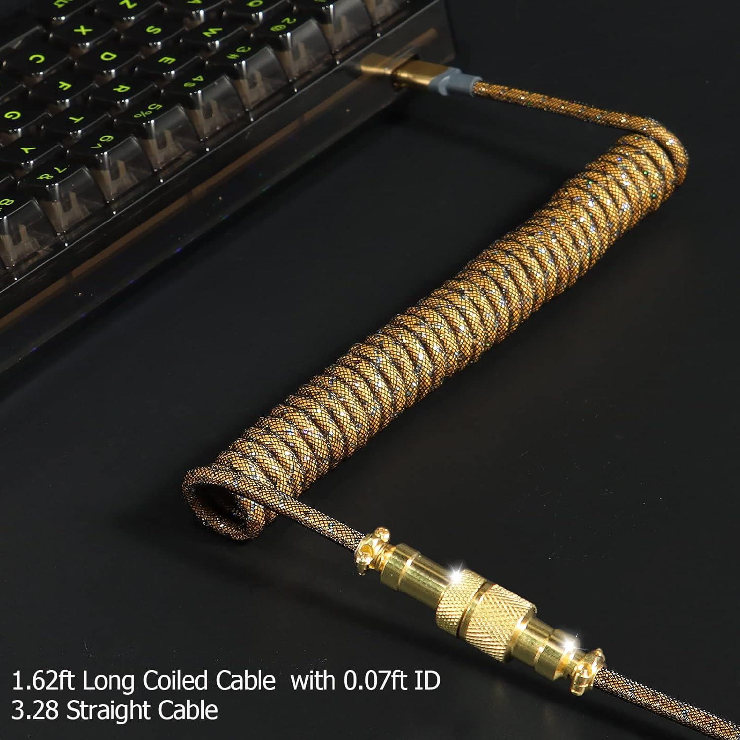 ATTACK SHARK * MAMBASNAKE C03  - مراجعة Sleeved Cable Kit وسعره