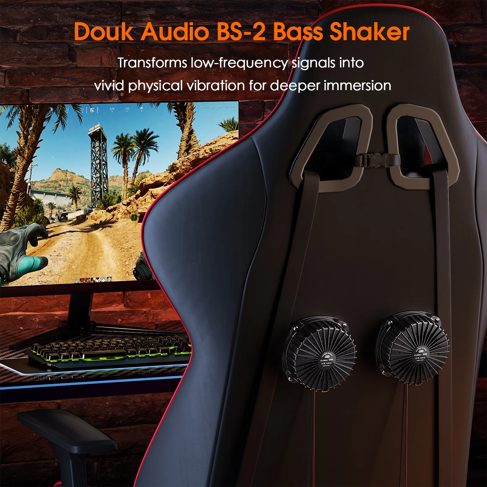 دووك أوديو BS-2 30 واط 4 أوم ب - مراجعة Gaming Home Accessories وسعره