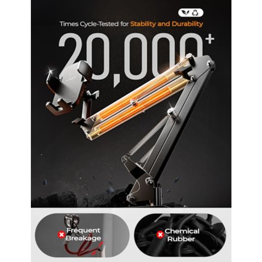 حامل هاتف بذراع مرن للسرير وال - مراجعة Gaming Accessories Gifts For Men وسعره