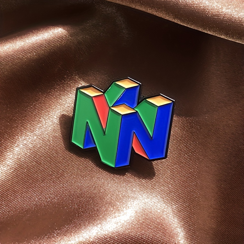 N64 شعار الألعاب المينا دبوس - - مراجعة Gaming Accessories Gifts For Men وسعره