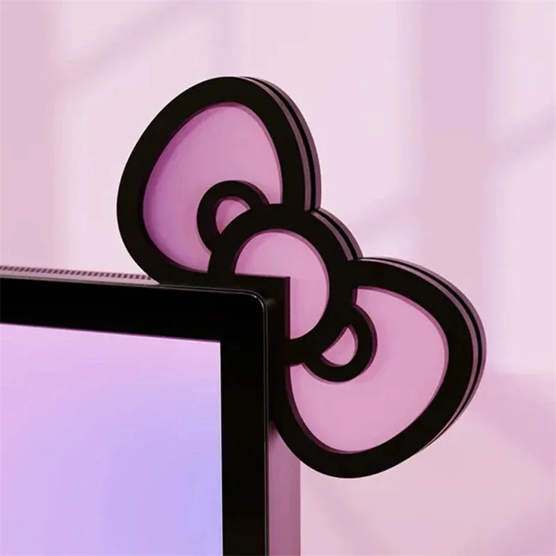 Kawaii الوردي الاكريليك القوس  - مراجعة Gaming Home Accessories وسعره