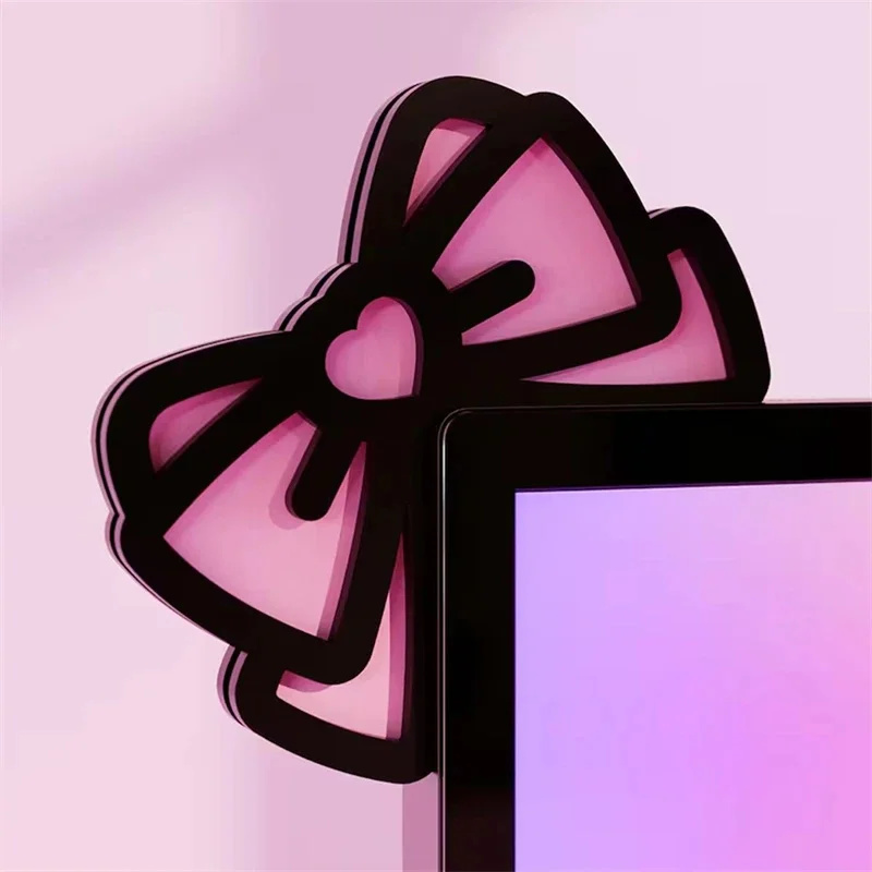 Kawaii الوردي الاكريليك القوس  - مراجعة Gaming Home Accessories وسعره