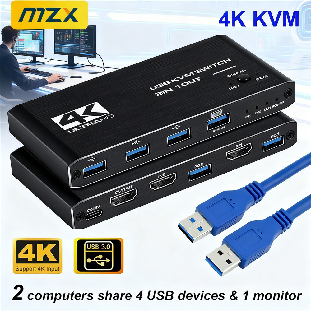 محول KVM بدقة 4K وتردد 60 هرتز - مراجعة Gaming Equipment Accessories وسعره
