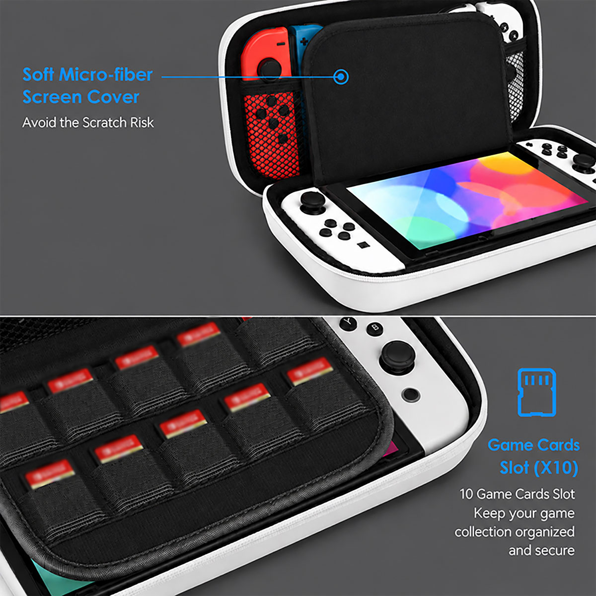 حقيبة تخزين صلبة بألوان الماكا - مراجعة Gaming Accessories Bag وسعره