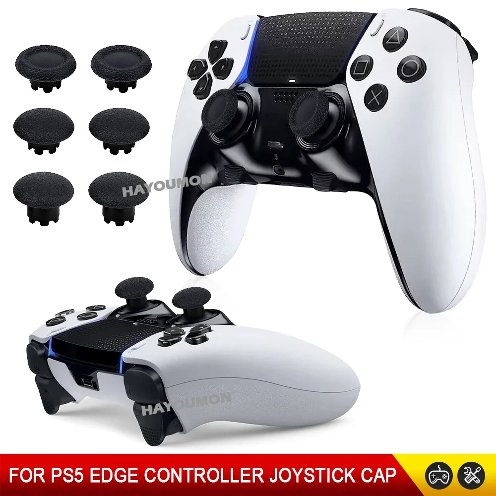 مجموعة من 6 قطع بديلة لعصي الت - مراجعة Gaming Accessories For Ps5 وسعره