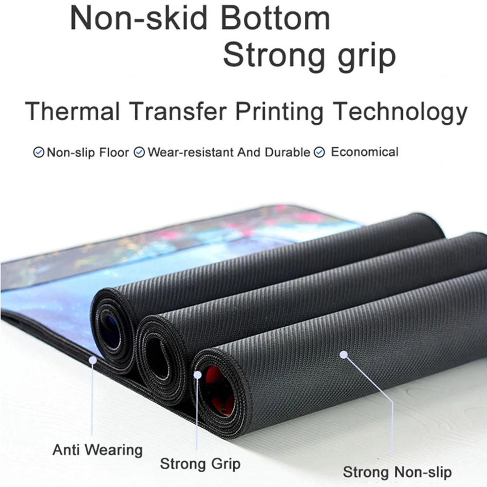 لوحة ماوس مطاطية بشعار D-DeWal - مراجعة Gaming Mouse Pad Xl وسعره