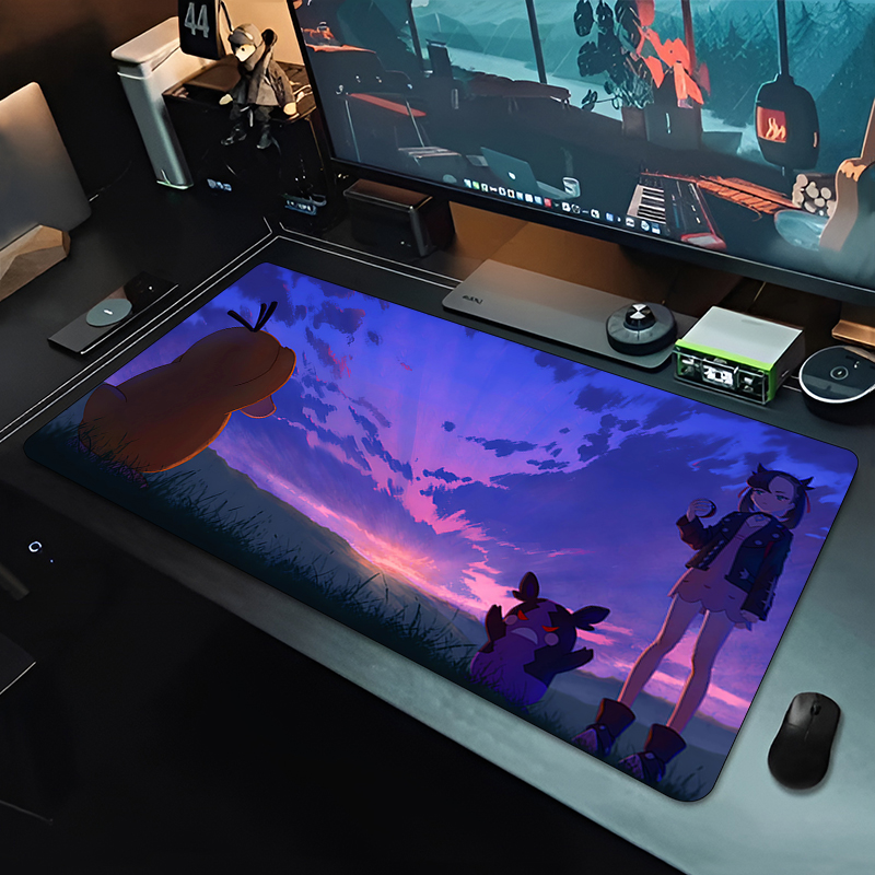 لوحة ماوس أنيمي بوكيمون ممتدة  - مراجعة Gaming Laptop Essential Accessories وسعره
