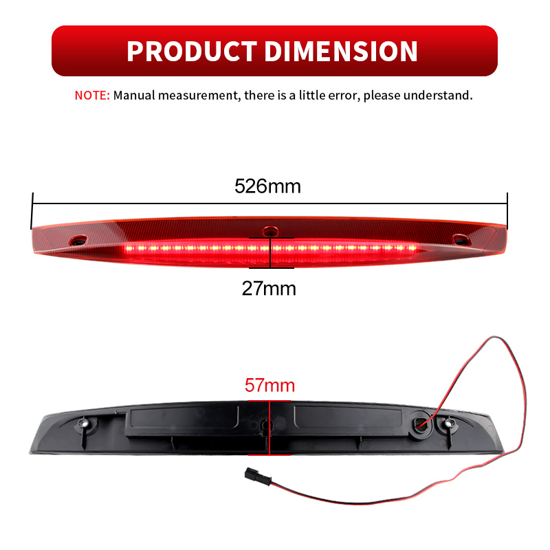 مصباح فرامل LED علوي ثالث (1 ق - مراجعة Gaming Equipment Accessories وسعره