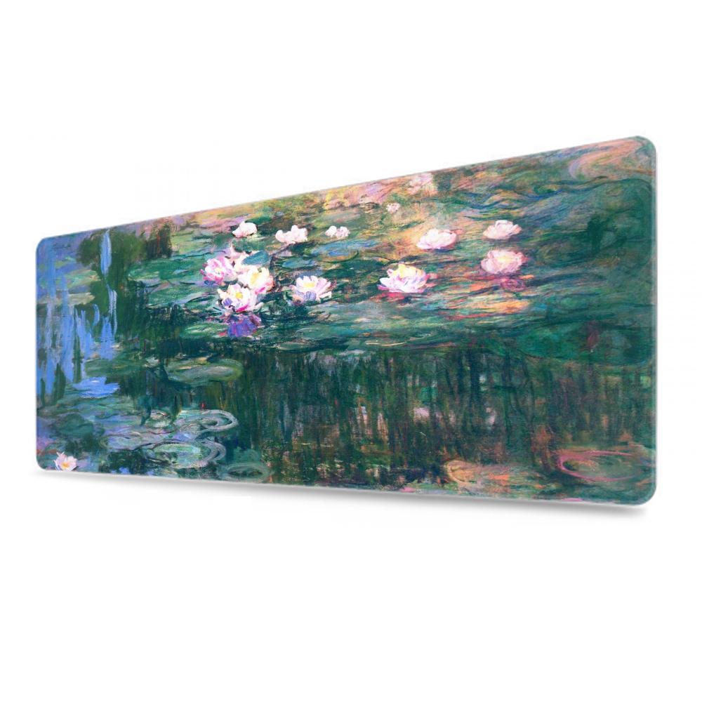 لوحة ماوس مونيه للرسم الزيتي ل - مراجعة Gaming Mouse Pad Xl وسعره