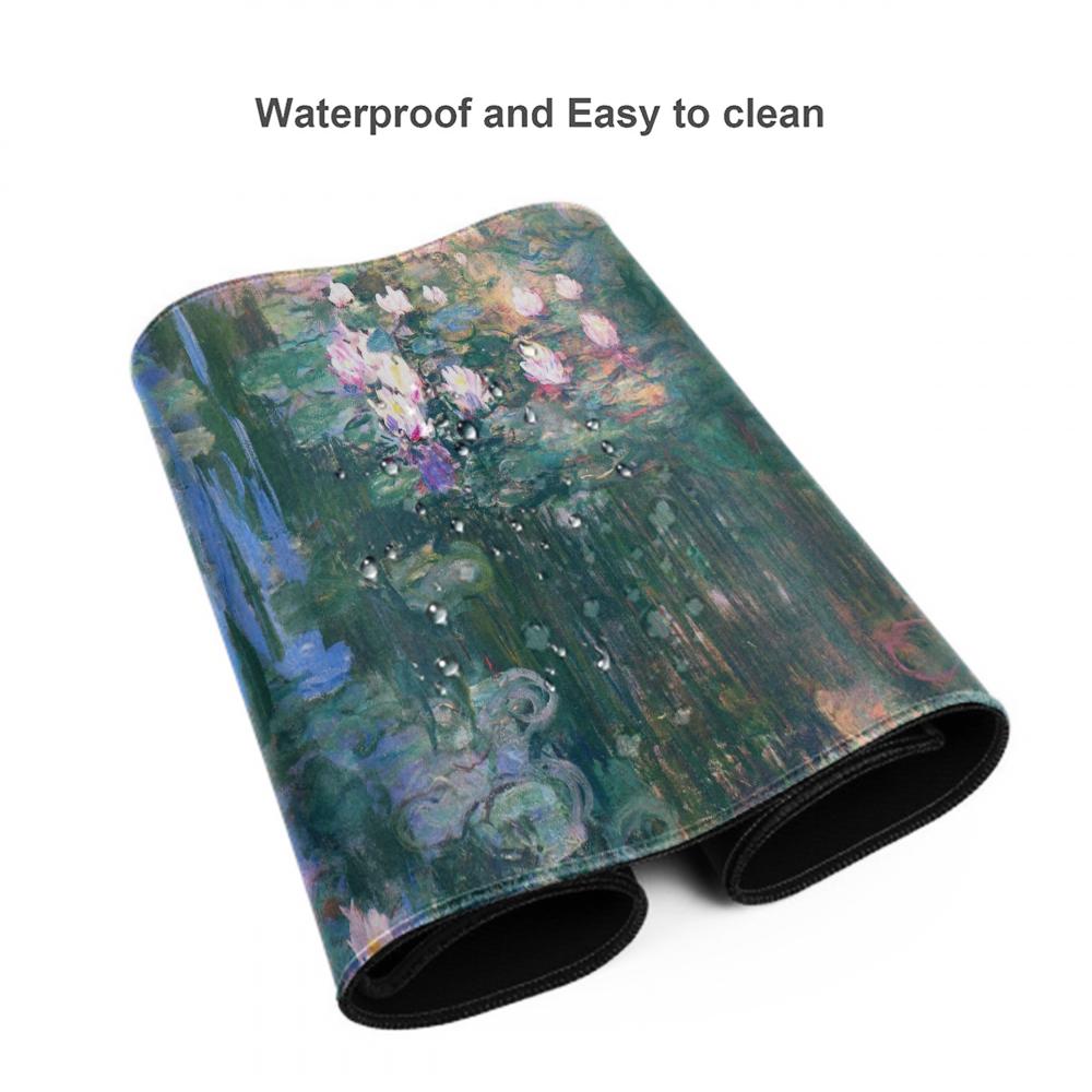 لوحة ماوس مونيه للرسم الزيتي ل - مراجعة Gaming Mouse Pad Xl وسعره